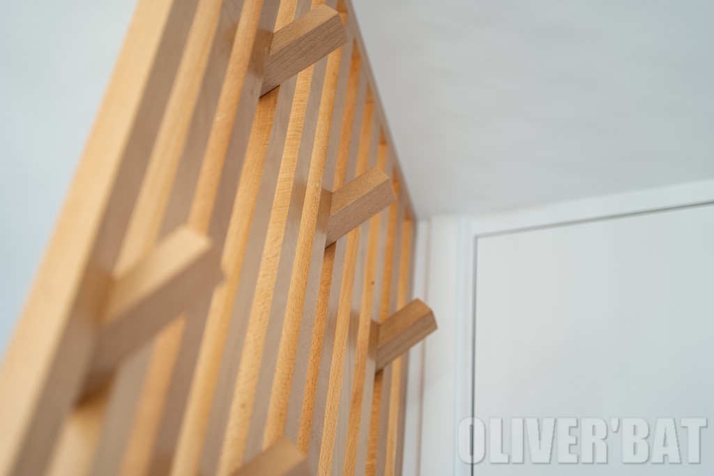 Menuiserie cloison / portes manteaux